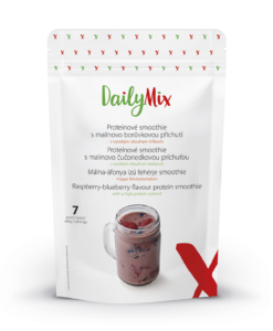 DailyMix Proteínové smoothie s malinovo-čučoriedkovou príchuťou (7 porcií) - DailyMix - Ketomix