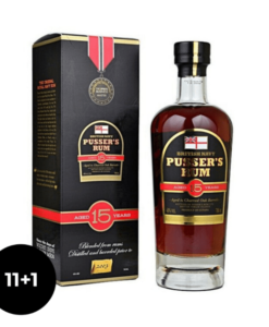 Recenzia 11 + 1 | Pusser's Rum 15 Y.O., GIFT - Tmavý rum