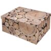 Úložný box s vekom Wood