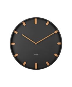 Karlsson 5942BK dizajnové nástenné hodiny 40 cm