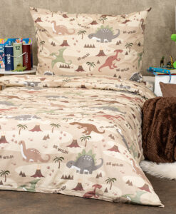 4Home Detské bavlnené obliečky Dino world