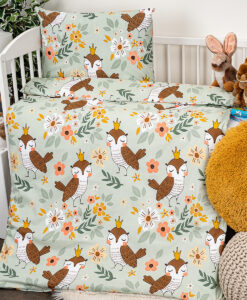 4Home Detské bavlnené obliečky do postieľky Owlet