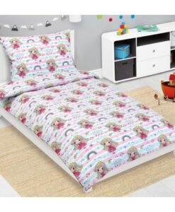 Bellatex Detské bavlnené obliečky Junior Princezná ružová