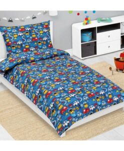 Bellatex Detské bavlnené obliečky Junior Záchranári modrá