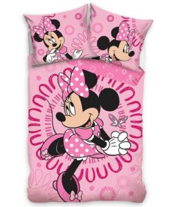 Carbotex Detské bavlnené obliečky Báječná Minnie