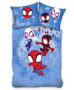 Carbotex Detské bavlnené obliečky Spidey Malí Hrdinovia