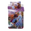 Jerry Fabrics Detské bavlnené obliečky do postieľky Frozen 2 wind baby