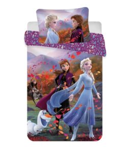 Jerry Fabrics Detské bavlnené obliečky do postieľky Frozen 2 wind baby