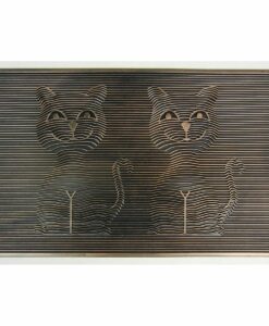 Boma Trading Gumová rohožka Mačky