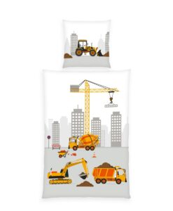 Herding Detské bavlnené obliečky Stavba