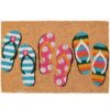 Kokosová rohožka Flip flops