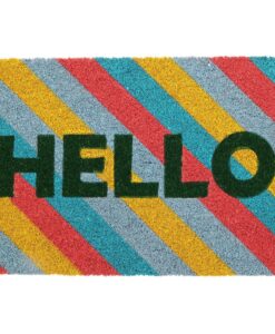 Kokosová rohožka Hello colour
