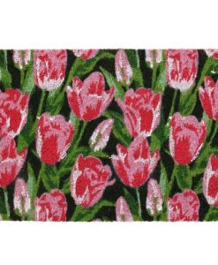 Kokosová rohožka Pink tulips